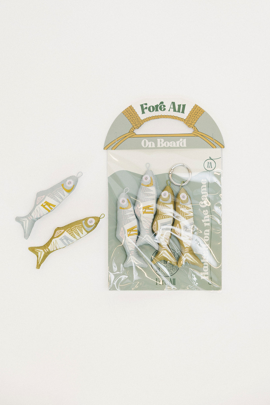 Fish Bag Charm - Multi