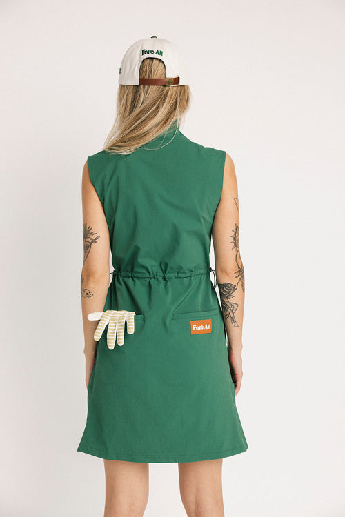 Anchor Dress - Green
