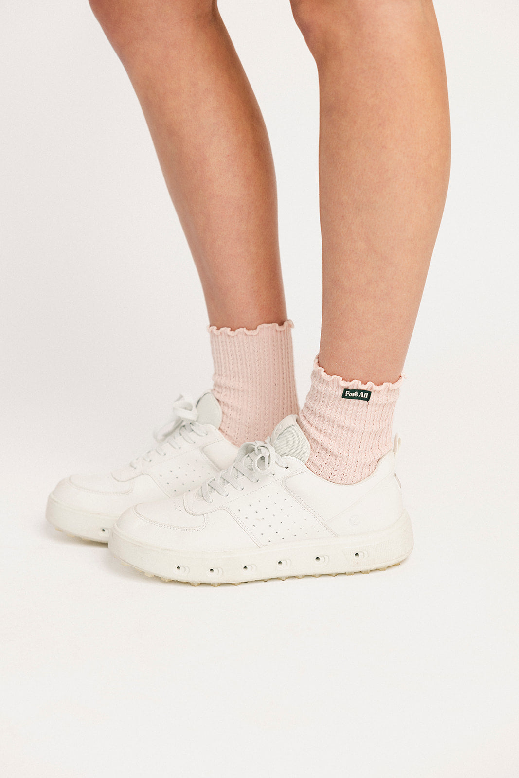 Reef Ruffle Sock - Pink