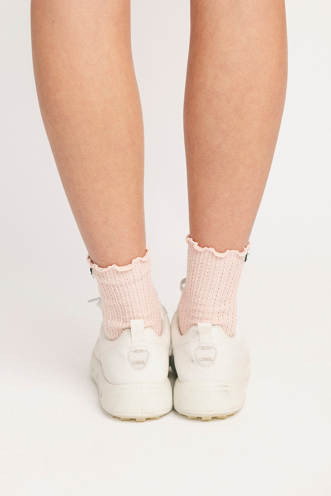 Reef Ruffle Sock - Pink