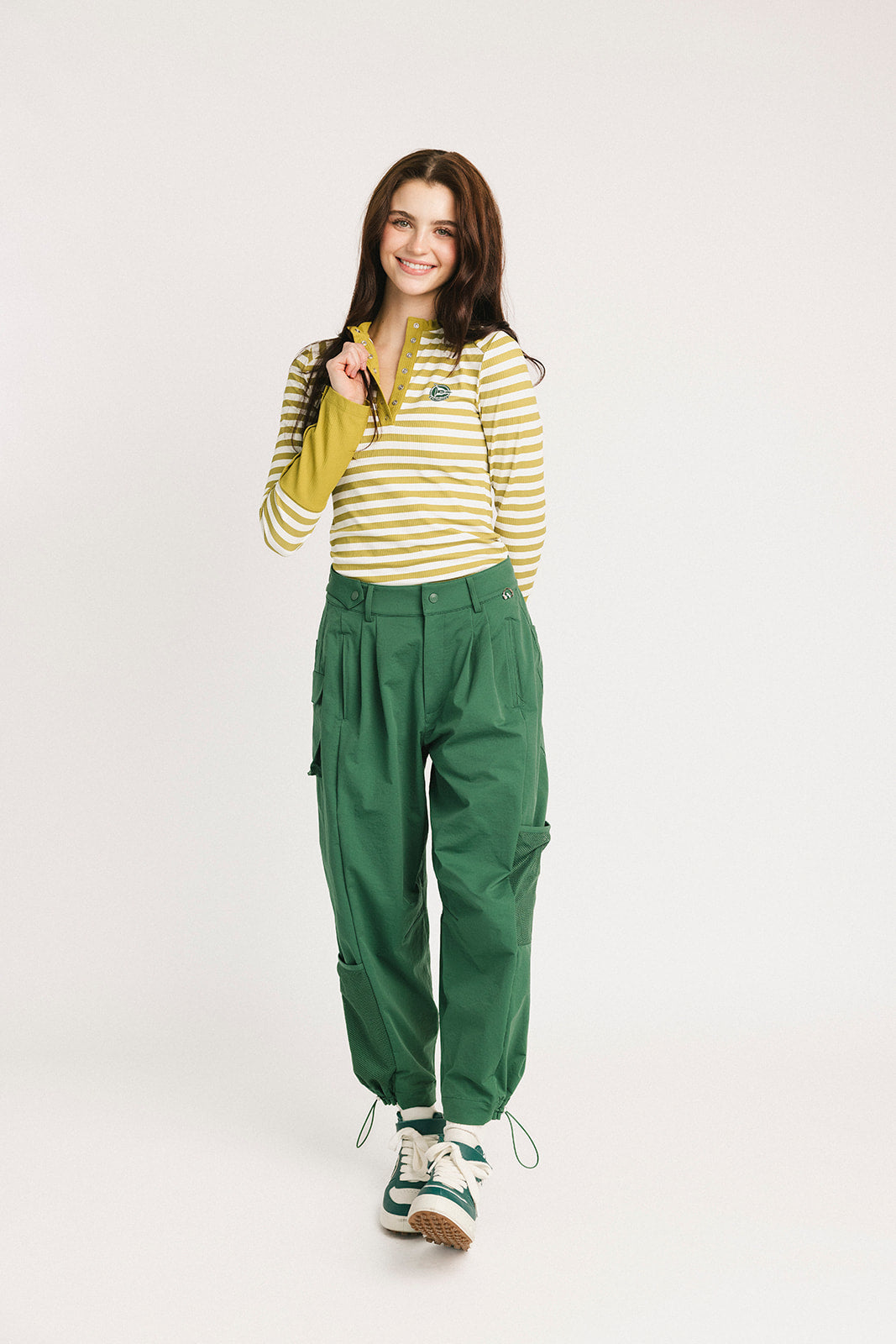 Marlin Long Sleeve - Avo Stripes