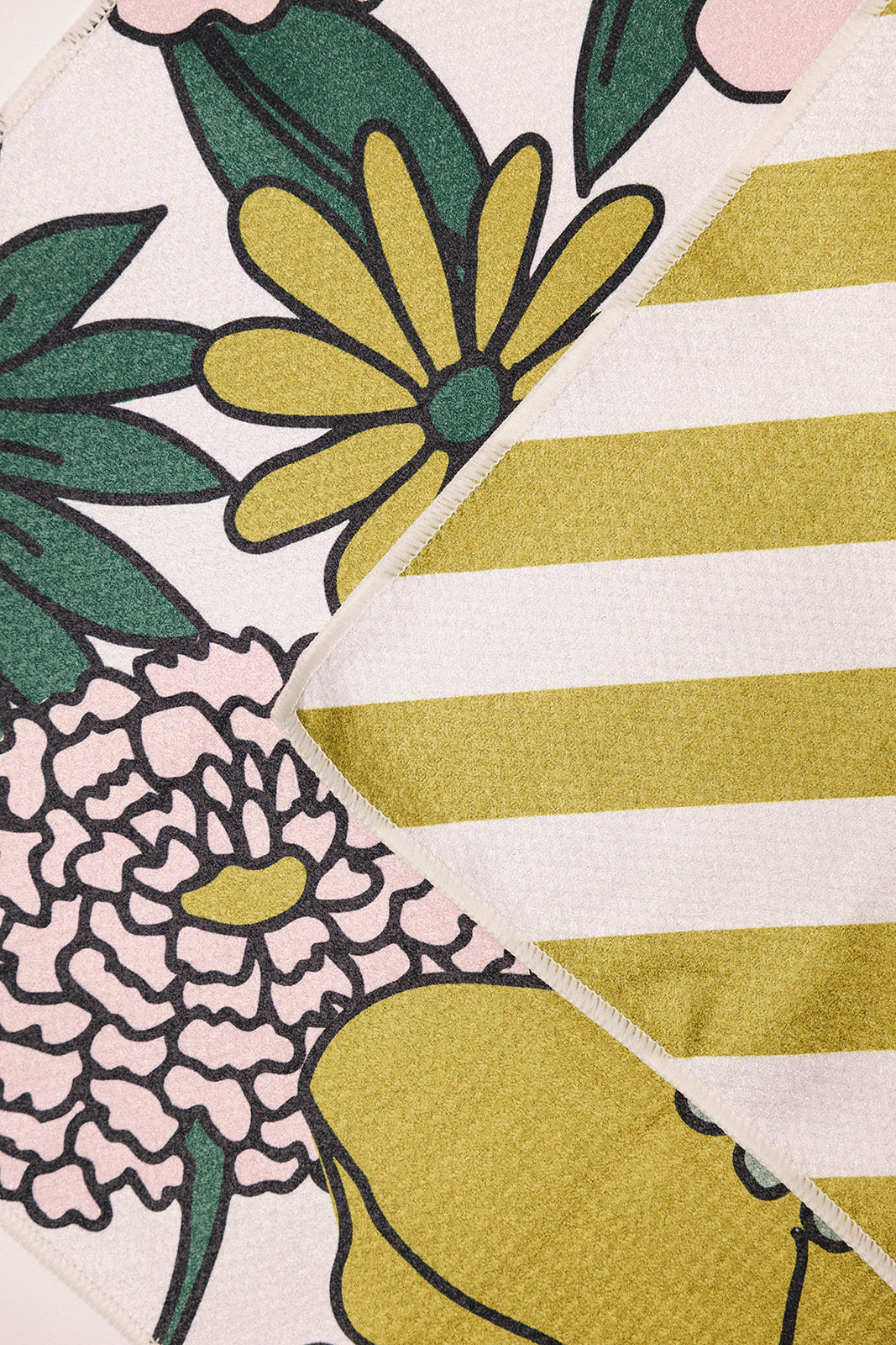 Golf Towel - Avo Stripes/Floral